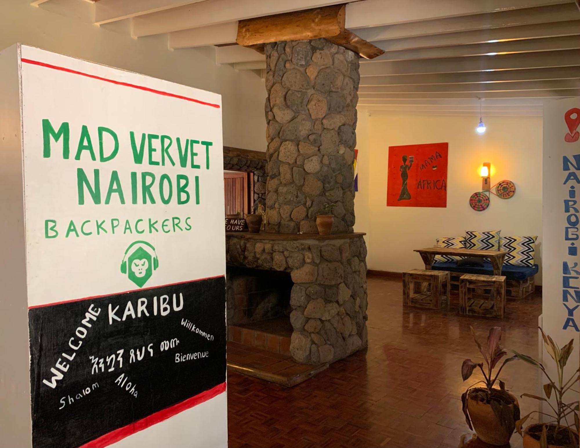 Mad Vervet Nairobi Backpackers Hostel Eksteriør billede
